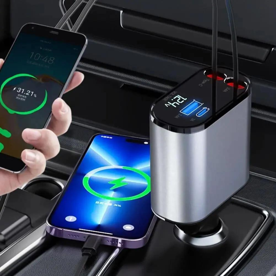 4 in 1 Fast Car Charger