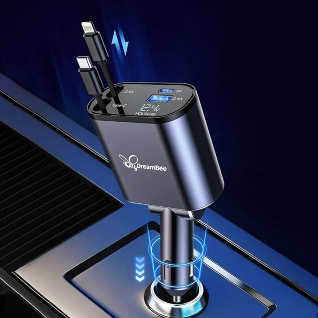 4 in 1 Fast Car Charger