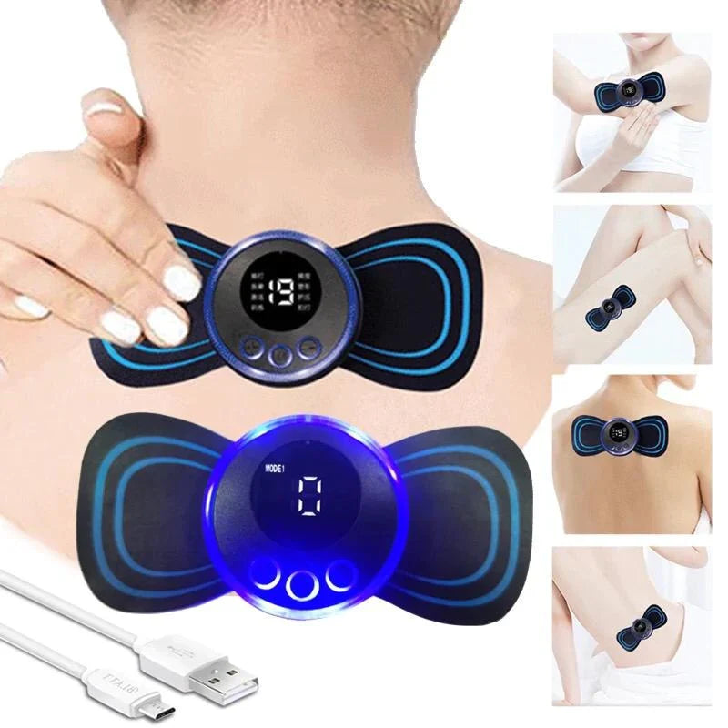 2 in 1 Combo Foot Massager +Mini EMS Massager